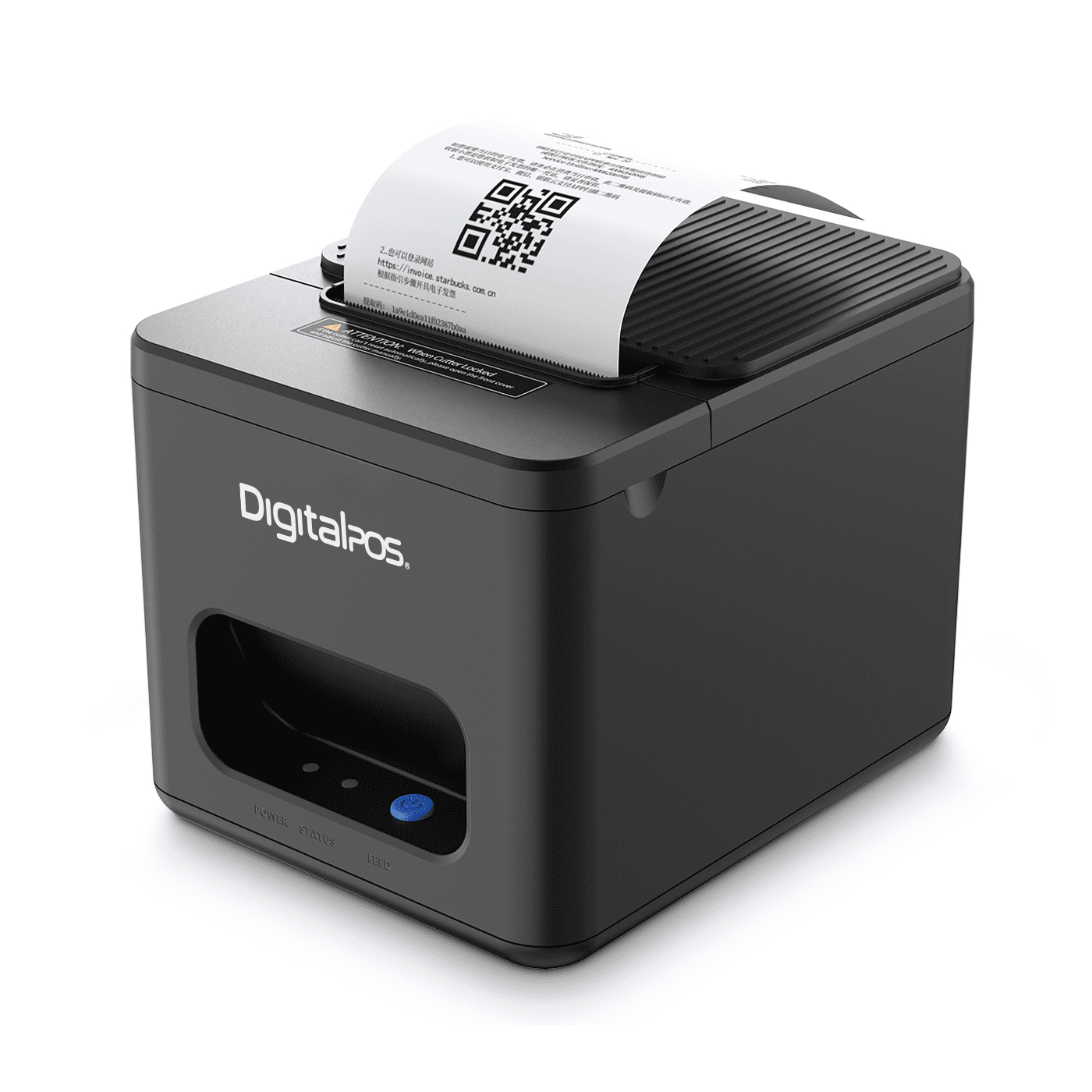 00168 Impresora Bluetooth Térmica de Recibos DigitalPOS, DIG-E200I, USBLAN 80mm (4) blank