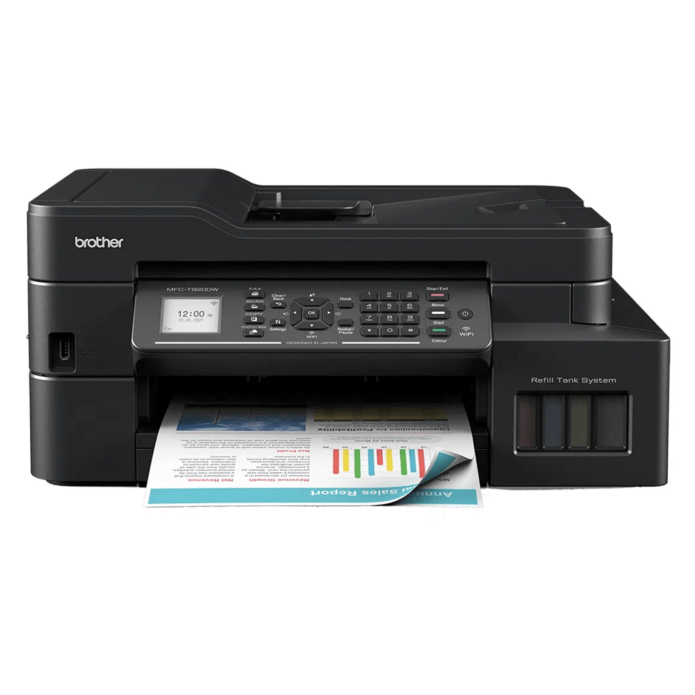 00715 Impresora Multifuncional BROTHER, MFC-T920W, WifiLAN Dúplex ADF Impresión a Color (2) blank