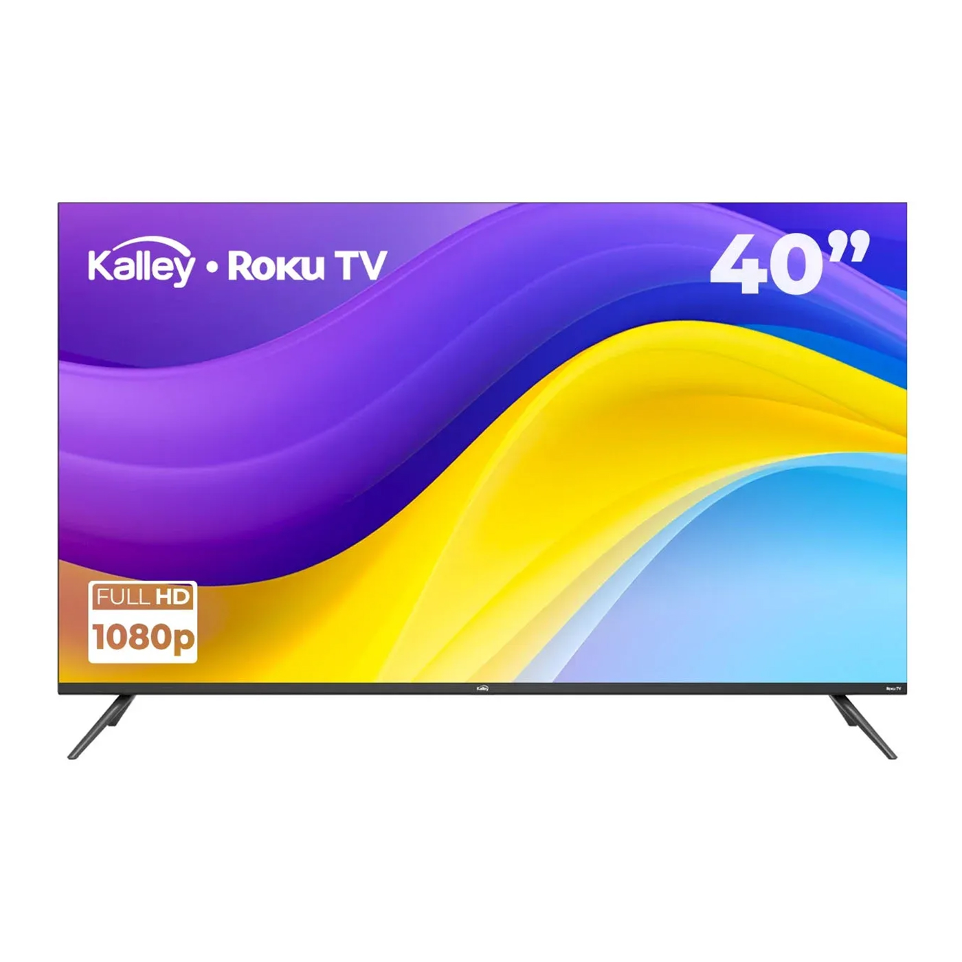 00261 TV Kalley 40” RTV40FHD, Full HD LED Smart TV Roku TV (4) blank