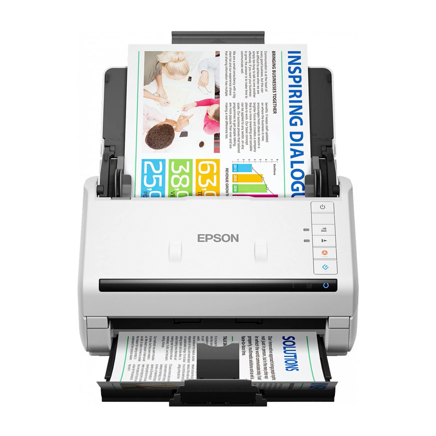 00297 Escáner EPSON WorkForce DS-530II, 35 PPM70 IPM Dúplex (2) blank