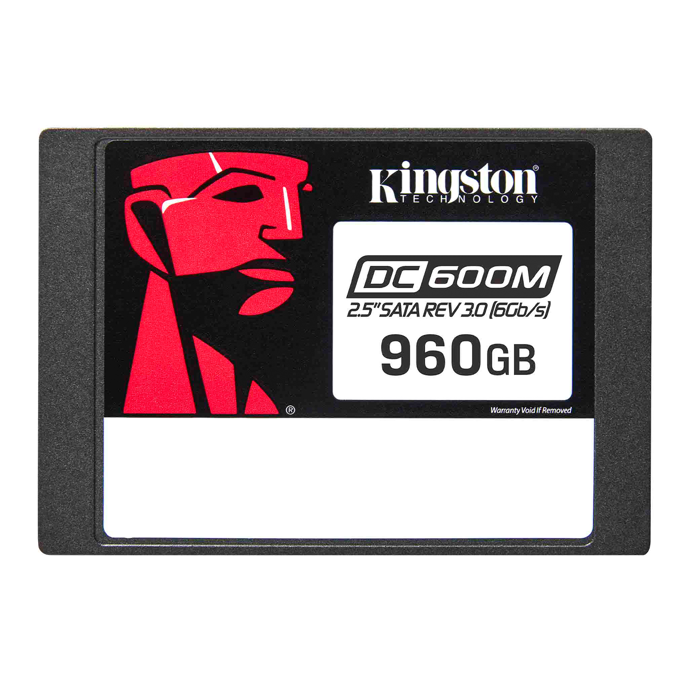 00977 Disco empresarial para servidor KINGSTON DC600M, SOLIDO 960GB SATA, 2,5” (2) blank