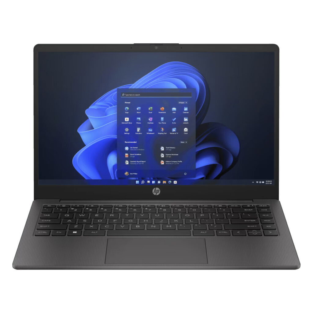 1196 Portátil HP 245 G10, AMD Ryzen 5 7530U, 8GB DDR4, SSD 512GB NVMe, 14 (4)